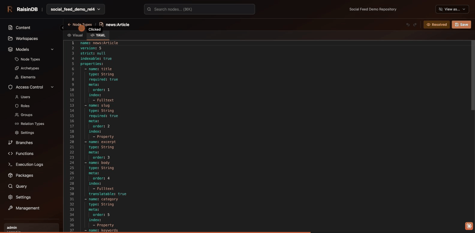 NodeType YAML Editor
